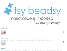 Tablet Screenshot of itsy-beadsy.blogspot.com