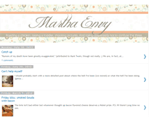 Tablet Screenshot of marthaenvy.blogspot.com