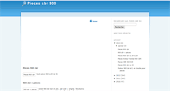 Desktop Screenshot of piecescbr900.blogspot.com