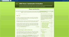 Desktop Screenshot of 2050vision.blogspot.com