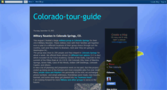Desktop Screenshot of colorado-tour.blogspot.com