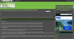 Desktop Screenshot of blogarticleworld.blogspot.com