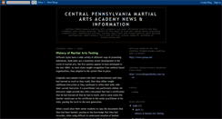 Desktop Screenshot of centralpamartialarts.blogspot.com