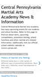 Mobile Screenshot of centralpamartialarts.blogspot.com