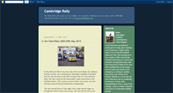 Desktop Screenshot of cambridgerally.blogspot.com