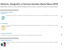 Tablet Screenshot of historiamariaeduca.blogspot.com