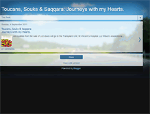 Tablet Screenshot of journeyswithmyhearts.blogspot.com