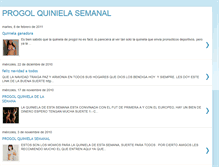 Tablet Screenshot of futbolquinielasemanal.blogspot.com