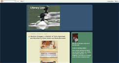 Desktop Screenshot of literaryloon.blogspot.com