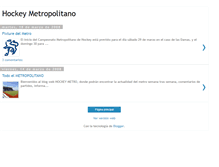 Tablet Screenshot of hockeymetro.blogspot.com