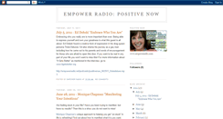 Desktop Screenshot of empowerradiopositivenow.blogspot.com