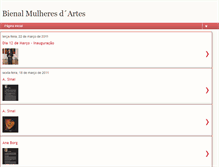 Tablet Screenshot of bienalmulheresdartes.blogspot.com