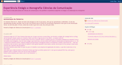 Desktop Screenshot of experienciaestagio.blogspot.com