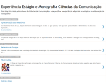 Tablet Screenshot of experienciaestagio.blogspot.com