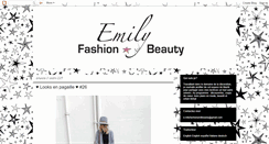 Desktop Screenshot of emilyfashionandbeauty.blogspot.com