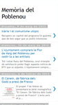 Mobile Screenshot of memoriadelpoblenou.blogspot.com