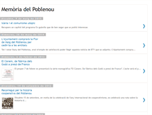 Tablet Screenshot of memoriadelpoblenou.blogspot.com