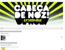 Tablet Screenshot of cabecadenozes.blogspot.com
