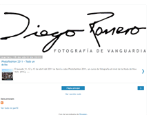 Tablet Screenshot of fotodiegoromero.blogspot.com