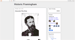 Desktop Screenshot of historicframingham.blogspot.com