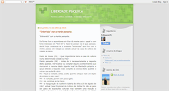 Desktop Screenshot of liberdadepsiquica.blogspot.com