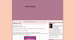 Desktop Screenshot of decidi-triunfar.blogspot.com