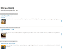 Tablet Screenshot of benjaneering.blogspot.com