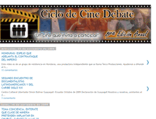 Tablet Screenshot of ciclocinedebate.blogspot.com