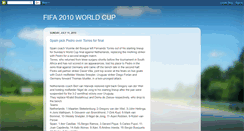 Desktop Screenshot of fifa2010final.blogspot.com