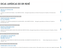 Tablet Screenshot of drreneadvogado.blogspot.com