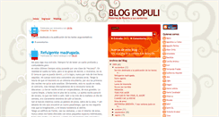 Desktop Screenshot of blogpopuli2009.blogspot.com