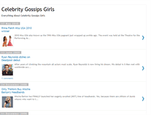 Tablet Screenshot of girl-celebrity.blogspot.com