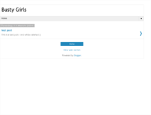 Tablet Screenshot of bustygirlz.blogspot.com