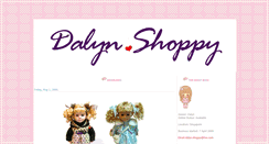 Desktop Screenshot of dalyn-shoppy-links.blogspot.com