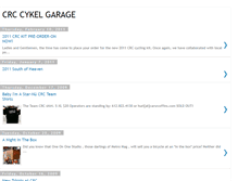 Tablet Screenshot of cykelgarage.blogspot.com