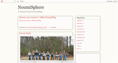Desktop Screenshot of noumisphere.blogspot.com
