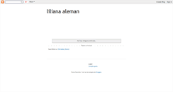 Desktop Screenshot of lilianaaleman.blogspot.com