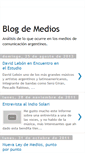 Mobile Screenshot of blocdemedios.blogspot.com