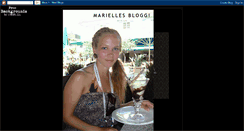 Desktop Screenshot of bloggmarielle.blogspot.com