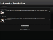 Tablet Screenshot of instrumentosgallego.blogspot.com