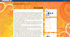 Desktop Screenshot of funfisherfamily.blogspot.com