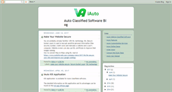 Desktop Screenshot of iautosoftware.blogspot.com