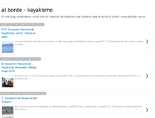 Tablet Screenshot of albordekayak.blogspot.com