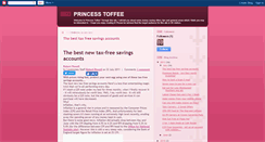 Desktop Screenshot of princesstoffee.blogspot.com