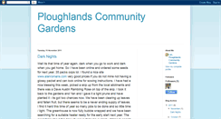 Desktop Screenshot of ploughlandscommunitygardens.blogspot.com