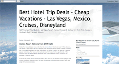 Desktop Screenshot of besttripdeals.blogspot.com