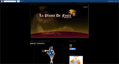 Desktop Screenshot of laplumadefenix.blogspot.com