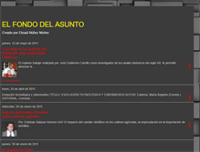 Tablet Screenshot of elfondodelasunto.blogspot.com