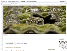 Tablet Screenshot of passarinhosnotelhado.blogspot.com