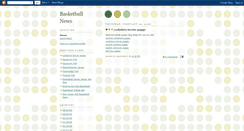 Desktop Screenshot of basketball-news.blogspot.com